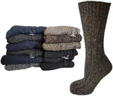 Thermal Socks Mens | Best Thermal Socks for Men | Mid Calf Thermal Socks | Winter Extra Warm Socks Mens | Hiking Boot Chunky Wool Socks Mens Uk 6-11