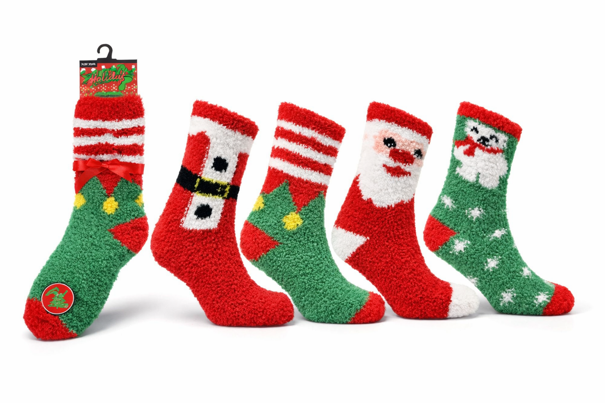 Best Ladies Socks | Snuggle Toes Cozy Socks Women | Mid Calf Socks Women | Super Soft Ladies Socks | Ladies Cozy Bed Socks Women's | Super Warm Slipper Socks Women's | 4-8 UK
