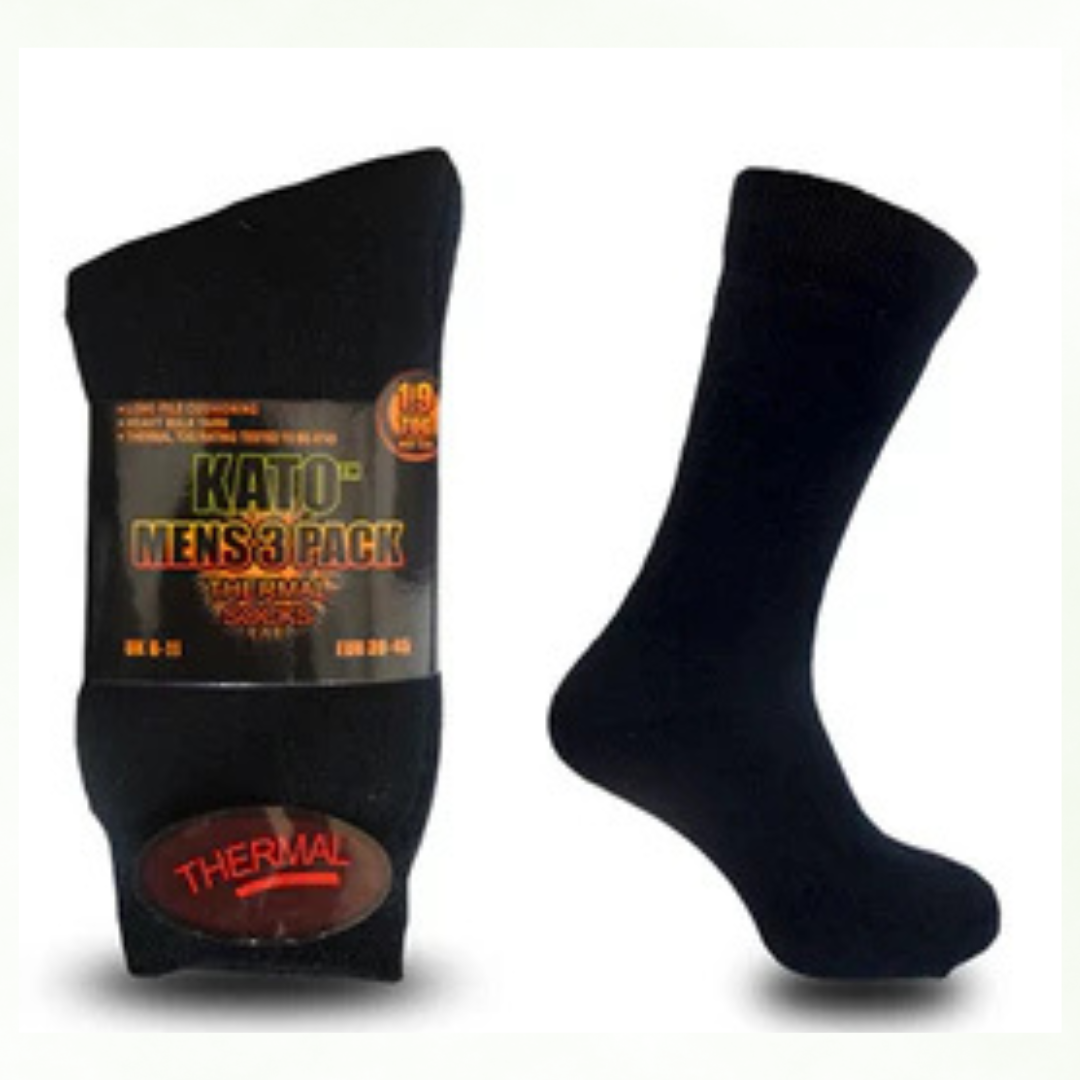 Best Thermal Socks for Men | Mens Winter Socks |  Ultra Warm Mens Socks | Thermal Socks for Mens Soft Cotton 1.9 Tog Winter Socks Uk 6-11